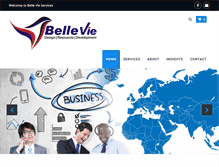 Tablet Screenshot of bellevieservices.com